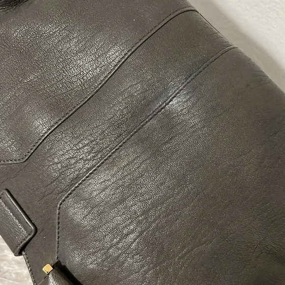 YSL Cabas Bold Y Grey Bag - Picture 11 of 17